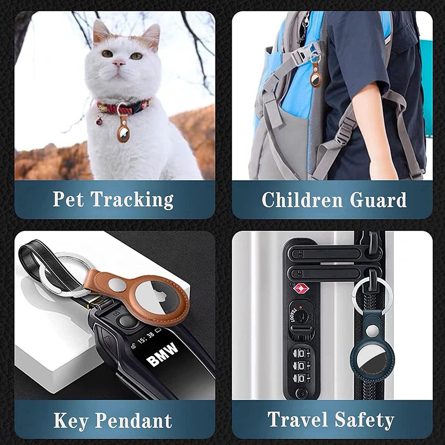 AirTag Keychain Holder - Stylish Protection
