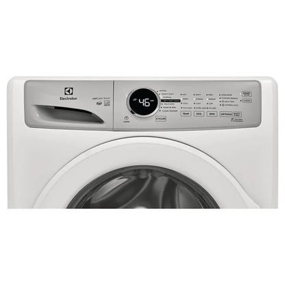 Electrolux 3 Series 4-piece White Front Load Laundry Suite with 5.1 cu. ft. Washer, 8.0 cu. ft. Dryer and 2 Pedestal Storage Drawers