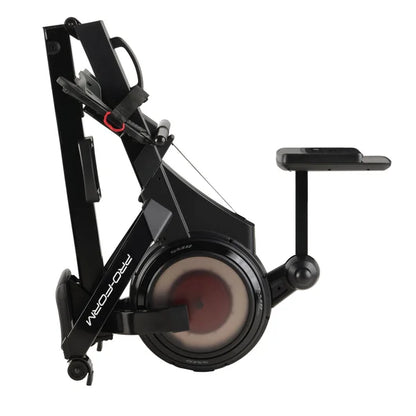 ProForm Pro Trainer 500; Rower with 5” Display, Built-in Tablet Holder and SpaceSaver Design