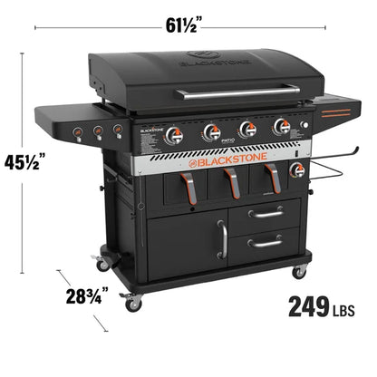 Blackstone 36" Cabinet Griddle with Airfryer & Cover