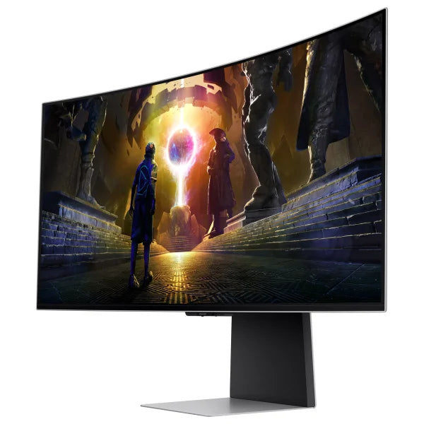 Samsung Odyssey 34" Class G85D Series UWQHD OLED 175Hz Curved Gaming Monitor