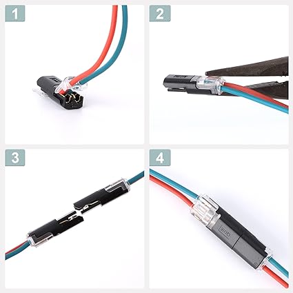 Double-Wire Plug-In Connectors