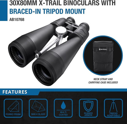 BARSKA X-TRAIL Binoculars 30x80mm