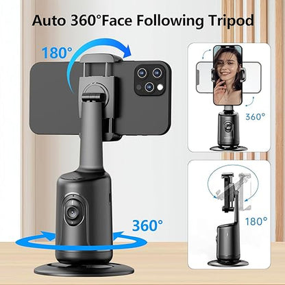 Smart Auto Face Tracking Phone Holder with Remote