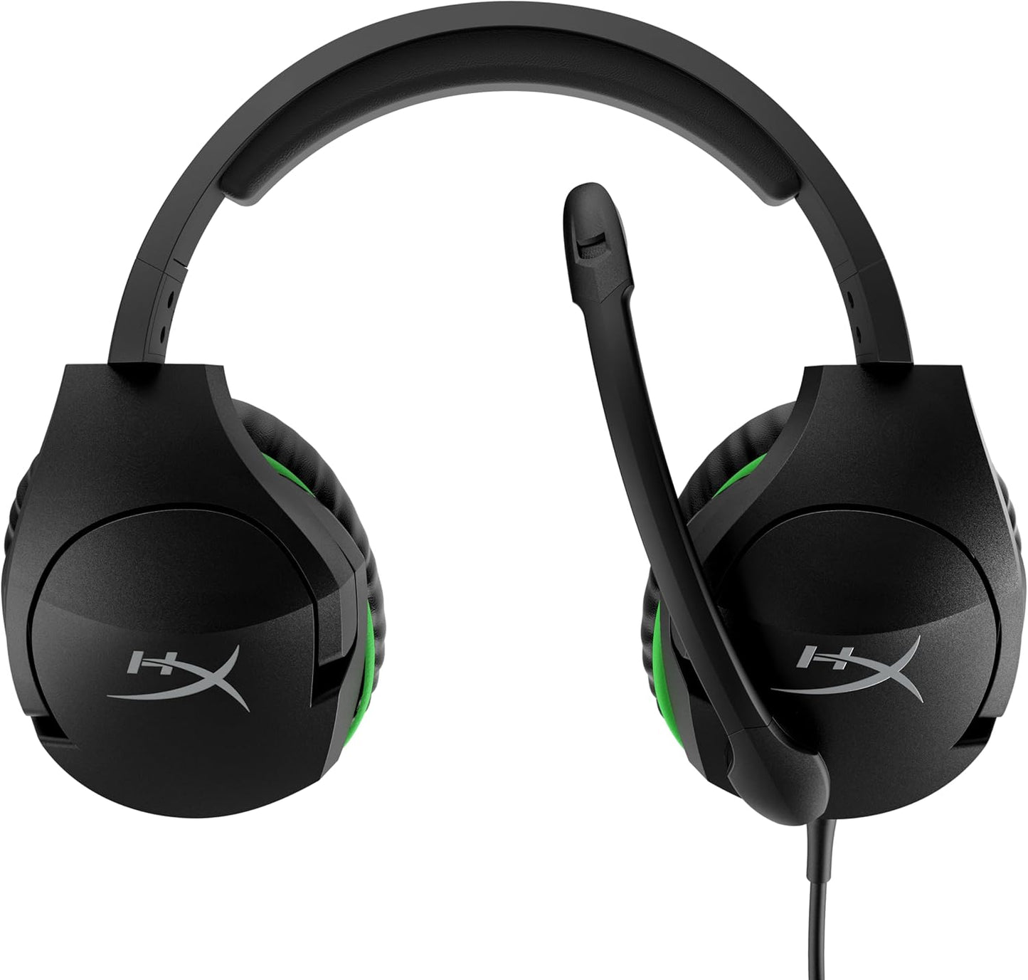 HyperX CloudX Stinger - Official Xbox Licensed Gaming Headset, Lightweight, Rotating Ear Cups, Memory Foam, Comfort, Durability, Steel Sliders, Swivel-to-Mute Noise-Cancellation Microphone