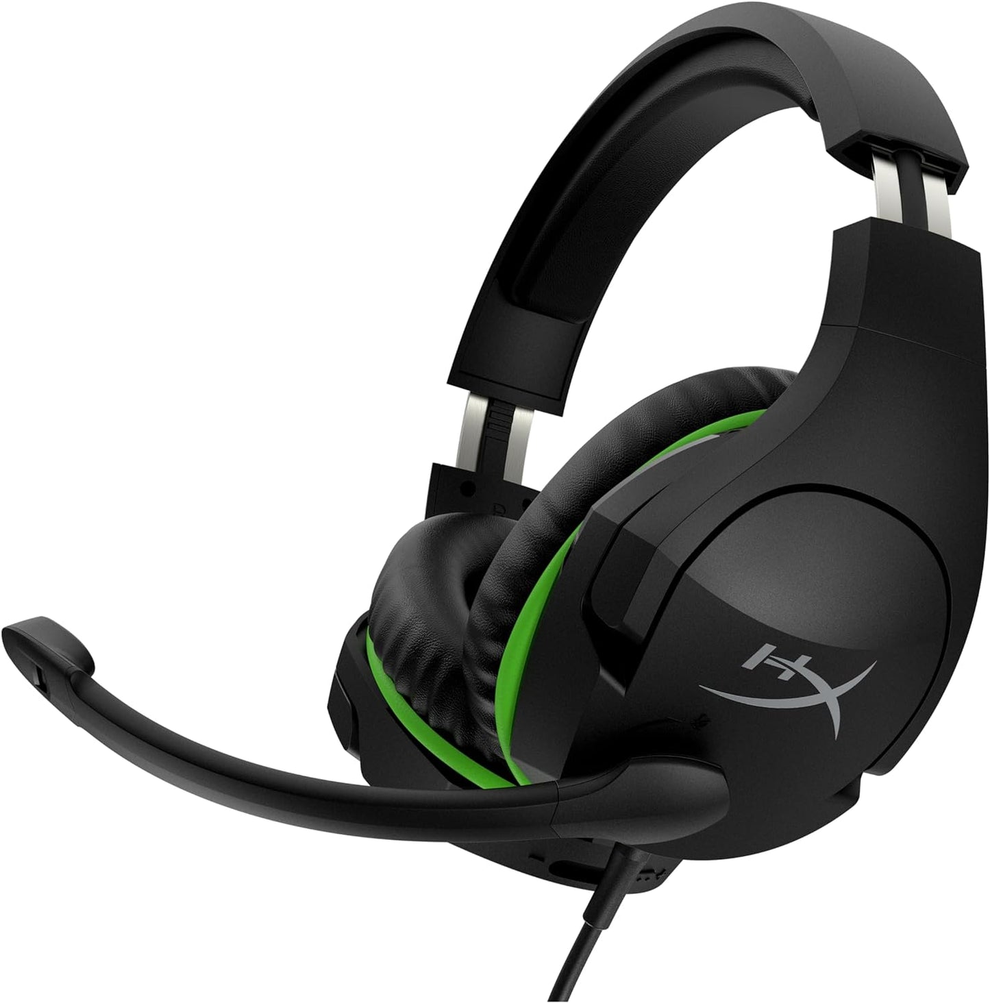 HyperX CloudX Stinger - Official Xbox Licensed Gaming Headset, Lightweight, Rotating Ear Cups, Memory Foam, Comfort, Durability, Steel Sliders, Swivel-to-Mute Noise-Cancellation Microphone