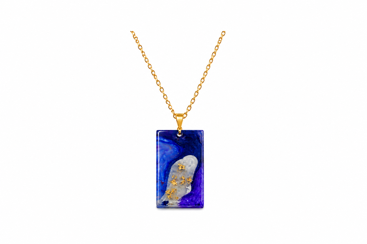 Violet Radiance Pendant