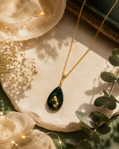 Emerald Whisper Pendant