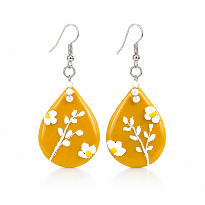 Golden Meadow Drops Earrings