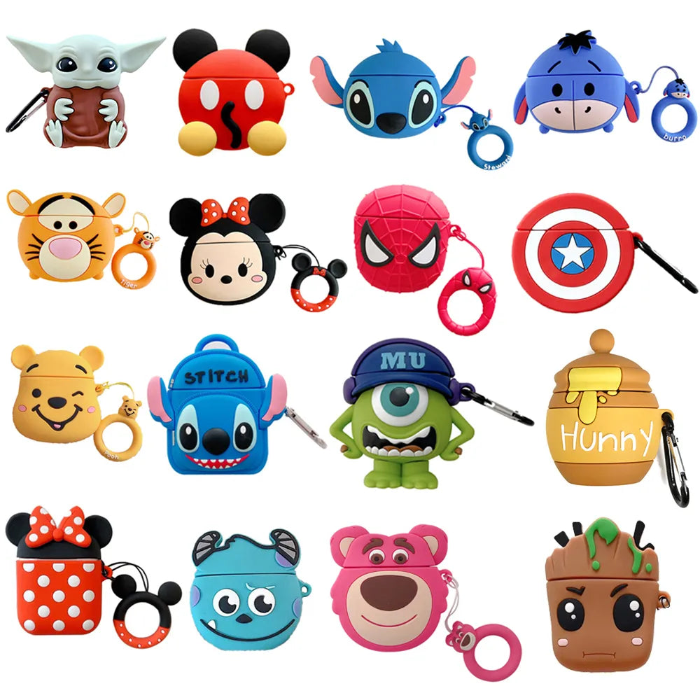 CartoonySafe Cute Cartoon AirPods Cases