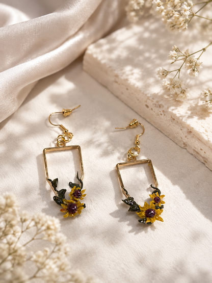 Sunflower Serenade Earrings