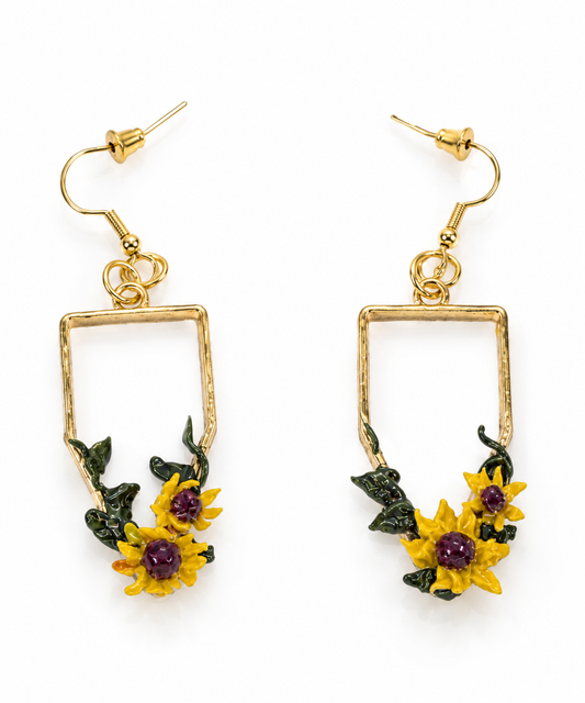 Sunflower Serenade Earrings