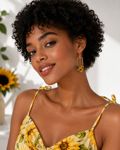 Sunflower Serenade Earrings
