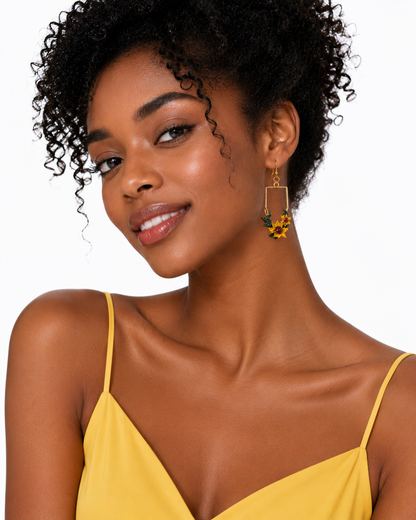 Sunflower Serenade Earrings