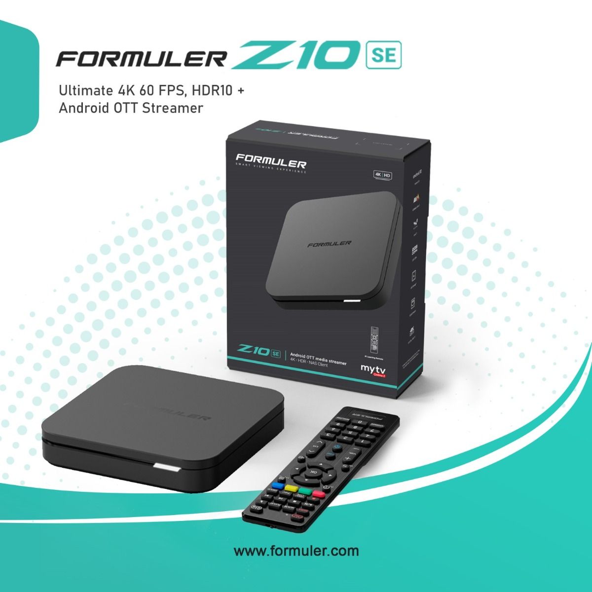 Formuler Z10 SE 4K HDR Android 10 TV Set Top Box