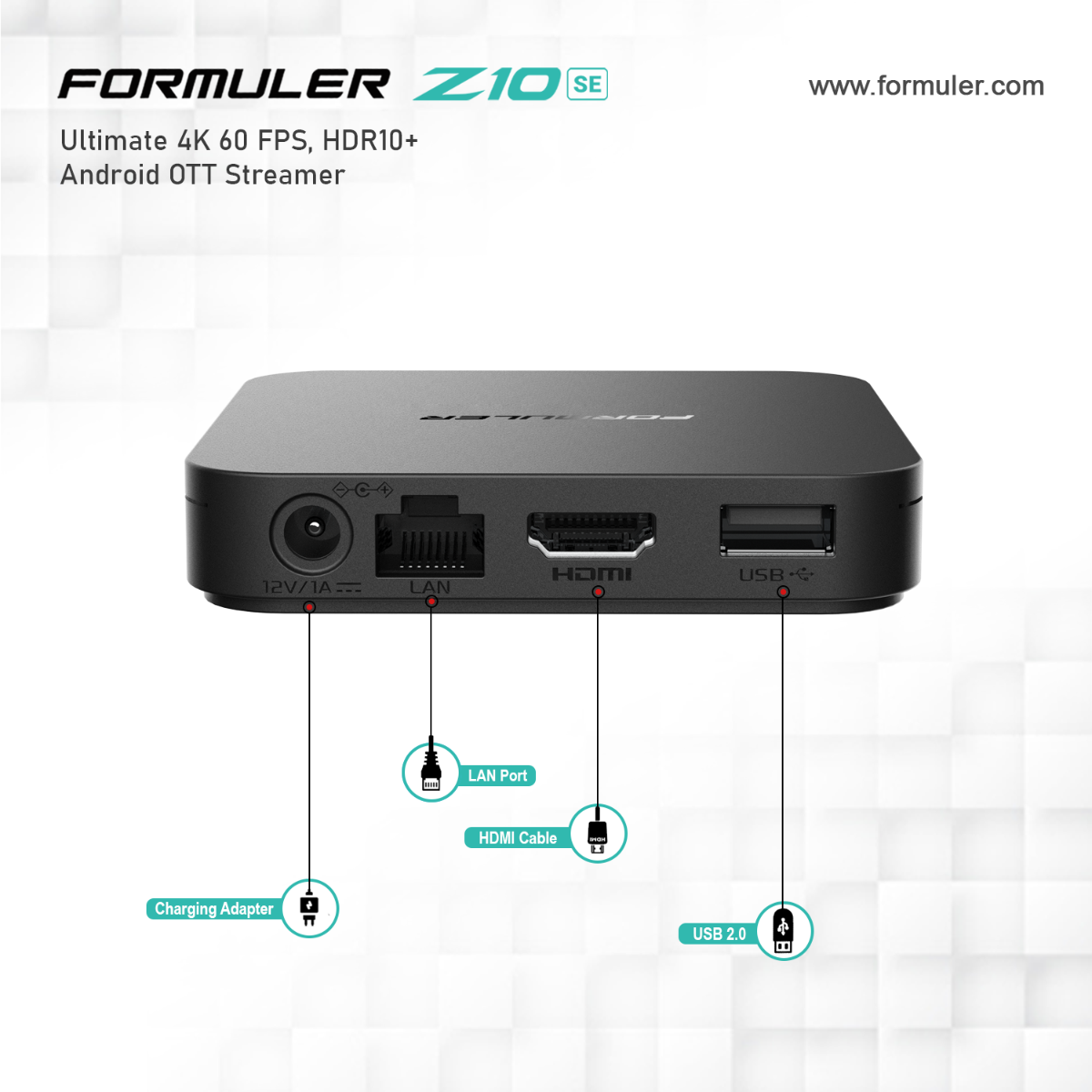 Formuler Z10 SE 4K HDR Android 10 TV Set Top Box