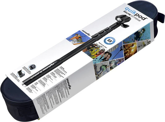 Digipower QuikPod Extreme 53 inch telescoping selfie stick with carrying case