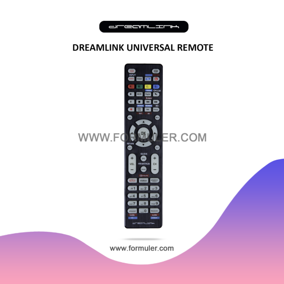 Dreamlink Universal Remote For Dreamlink/Formuler Boxes, Samsung & LG TV