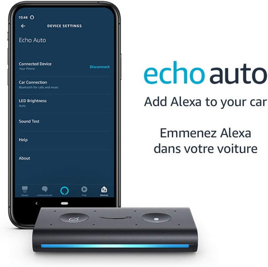 Echo Auto- Hands-free Alexa in your car with your phone