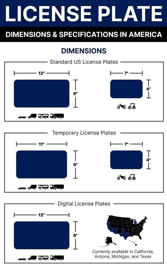 Special Matte Black Luxury License Plate Frame