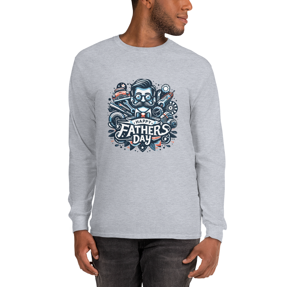 Men’s Long Sleeve Shirt for Father's Day