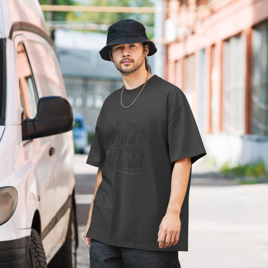 Oversized faded t-shirt for Father's Day