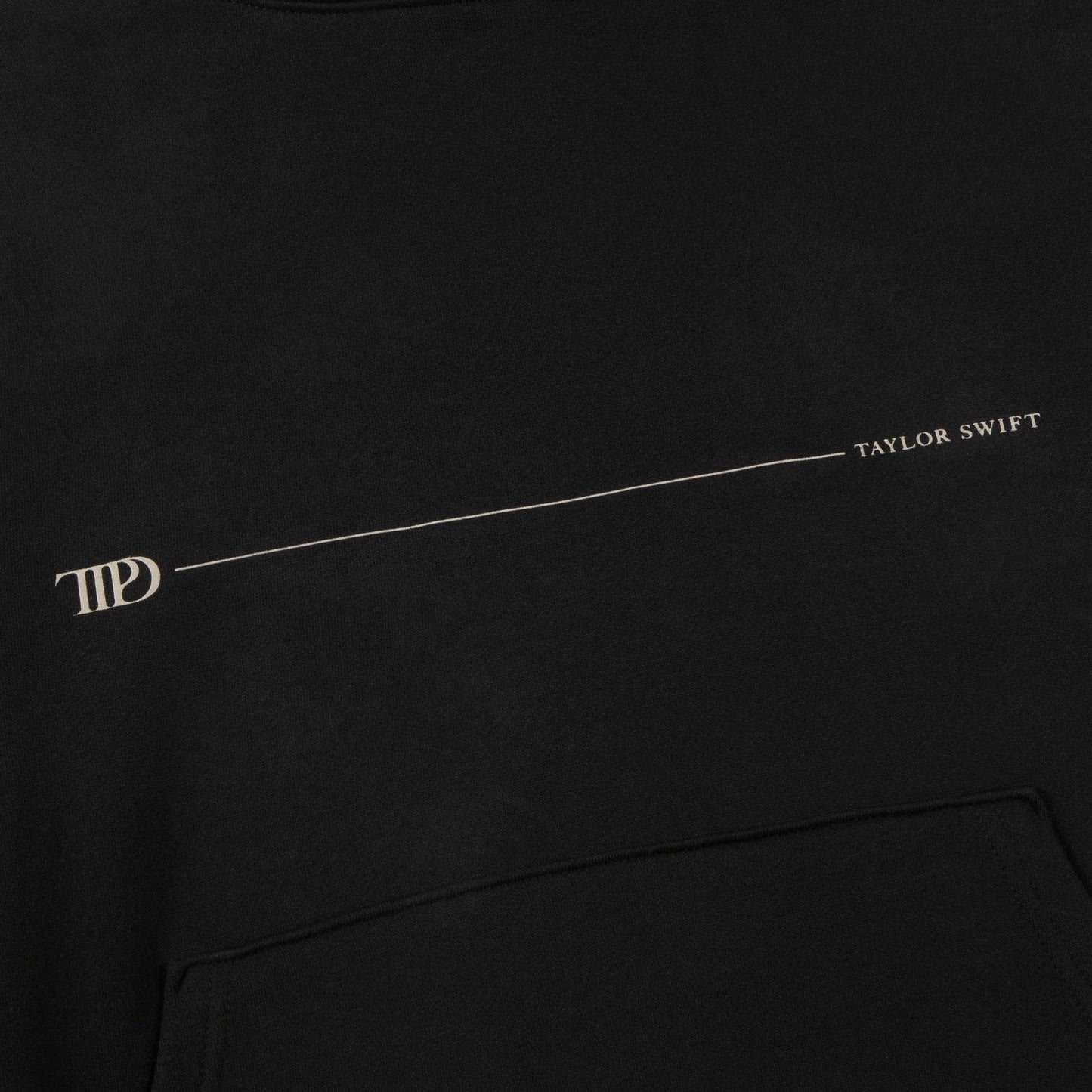 The Tortured Poets Department Spotify Exclusive Black Hoodie