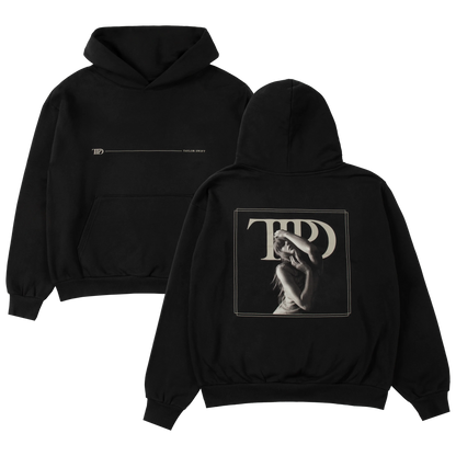 The Tortured Poets Department Spotify Exclusive Black Hoodie