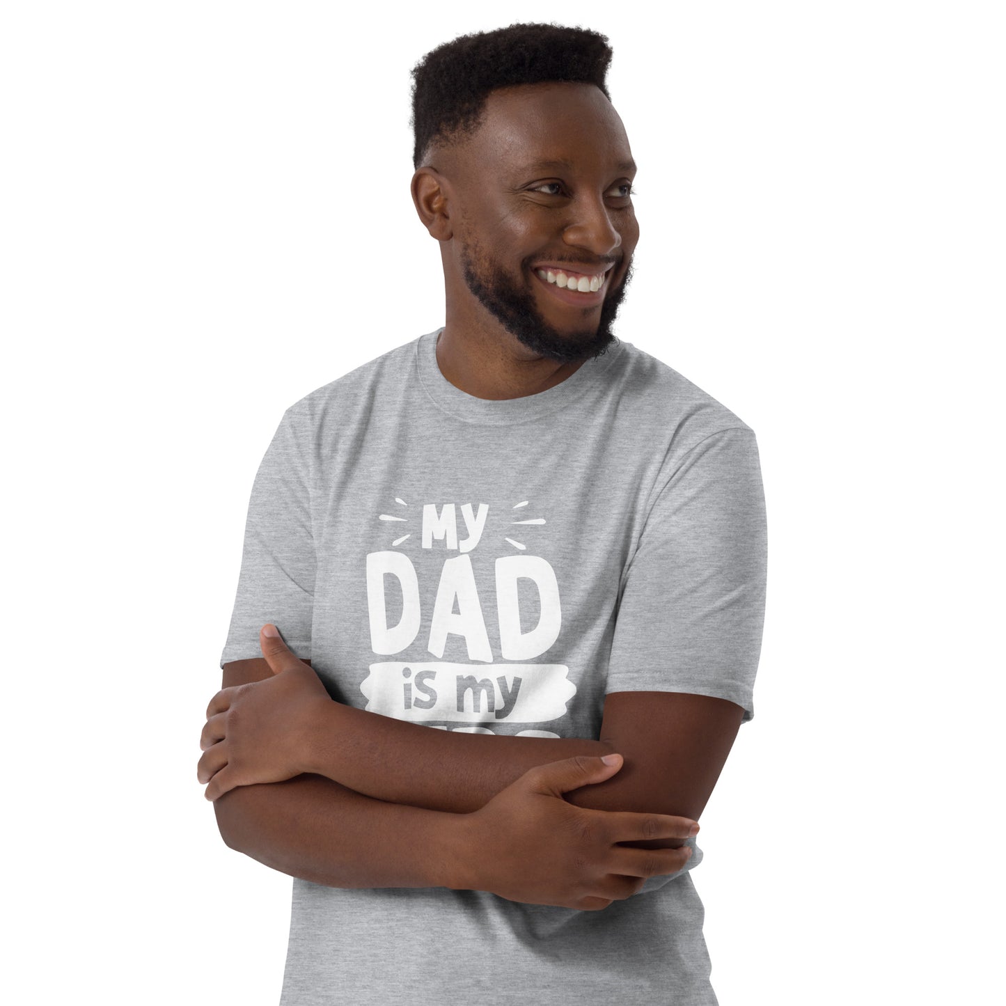 Short-Sleeve Unisex T-Shirt for Father's Day - Dark