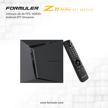 Formuler Z11 Pro Max BT1 Edition Remote