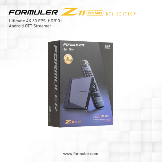 Formuler Z11 Pro Max BT1 Edition Remote